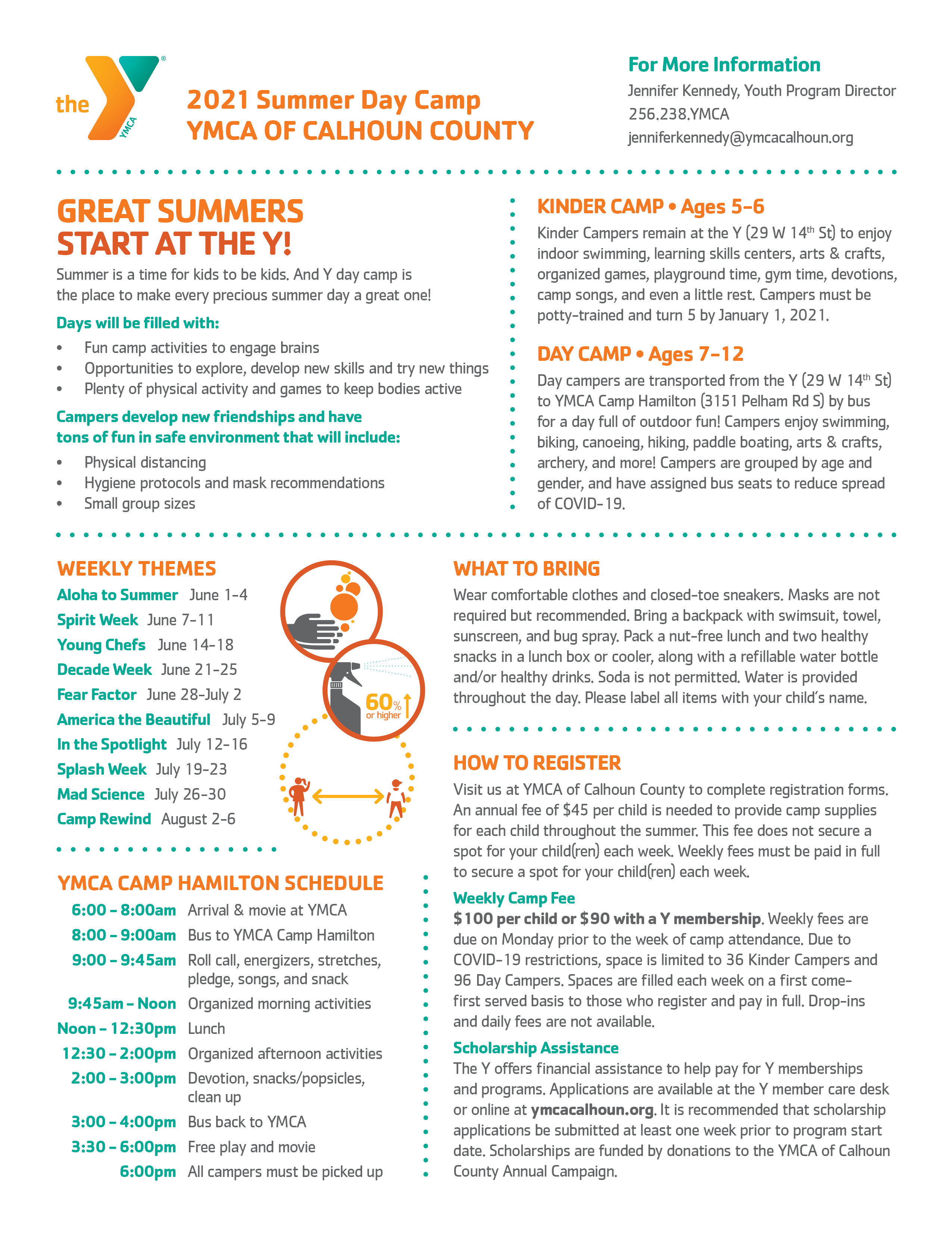 Summer Camps Ymca Of Calhoun County
